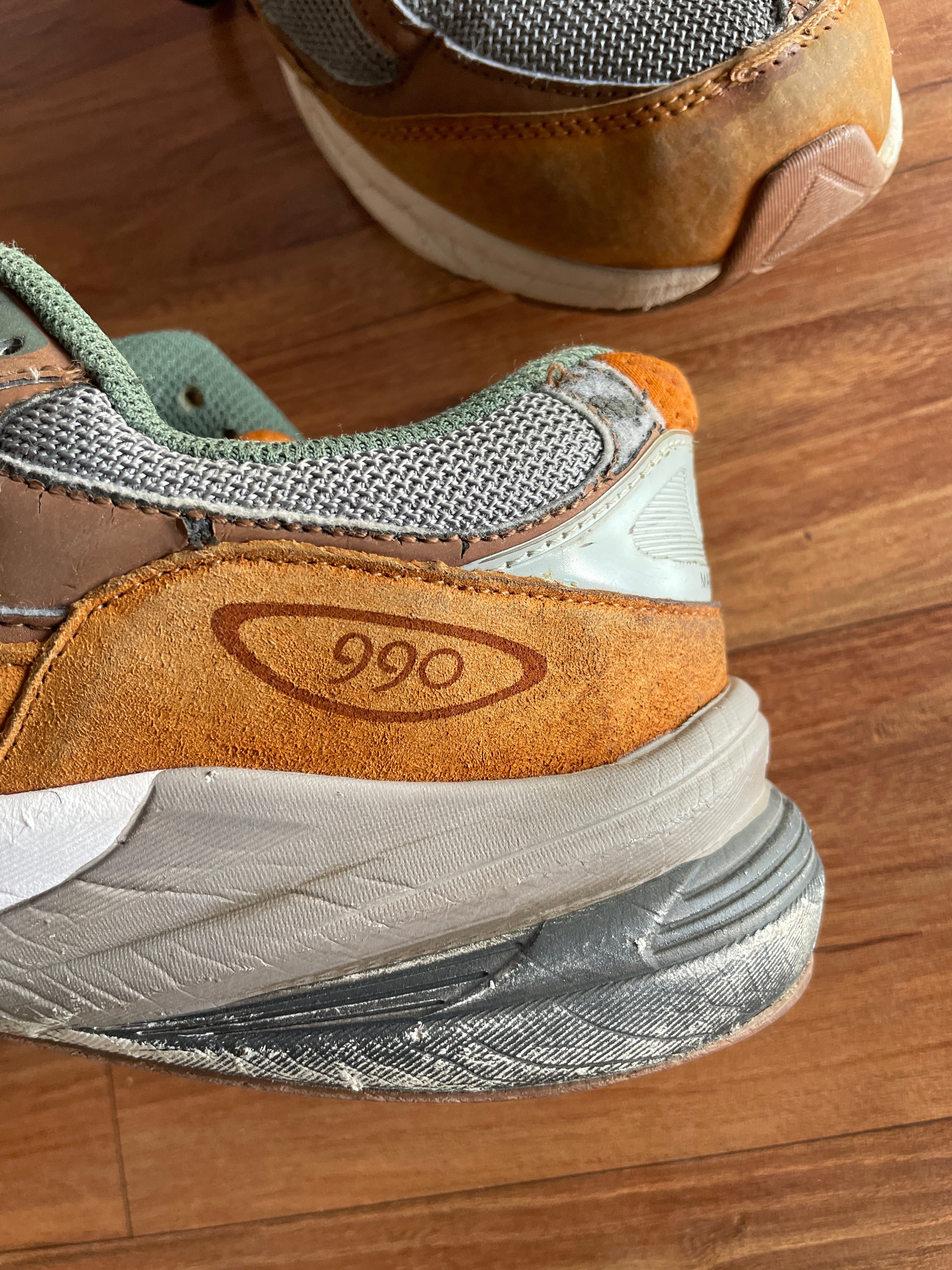 New balance X Carhartt wip 990v6 Uk10.5