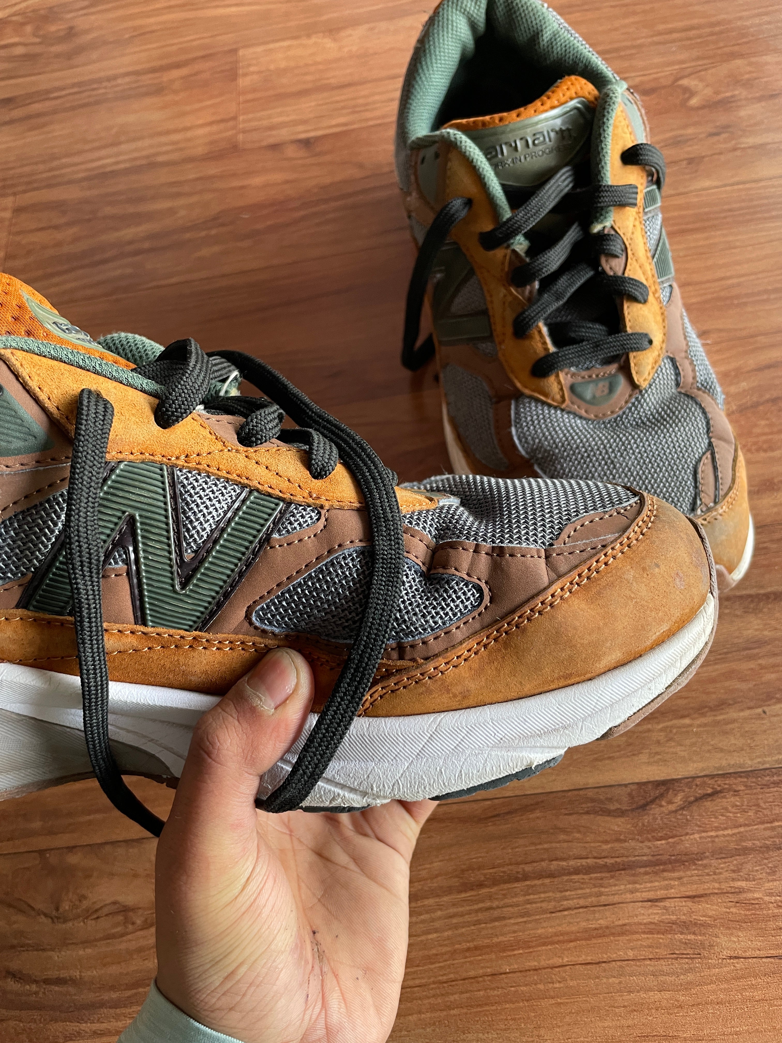 New balance X Carhartt wip 990v6 Uk10.5