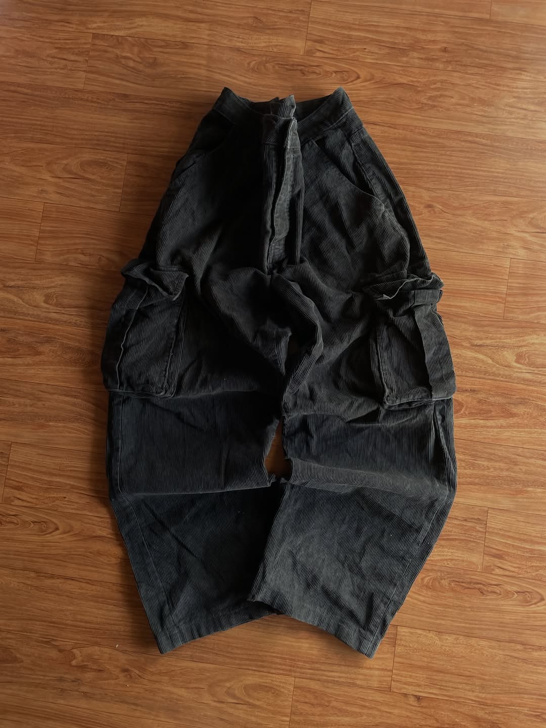 Boohoo Man black Cargo