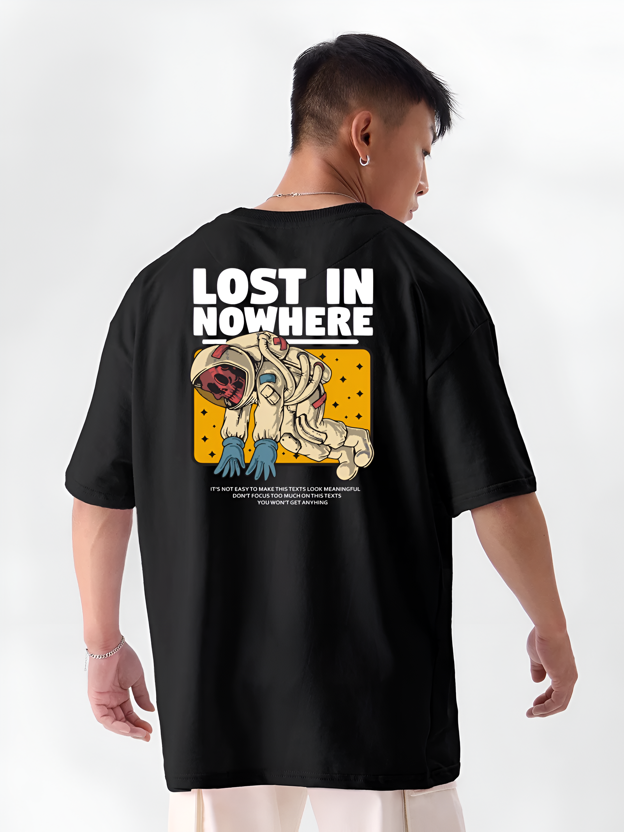Robusht- Lost in Nowhere oversized t-shirt (Buy 1 in @899 or buy 4 in @1799)